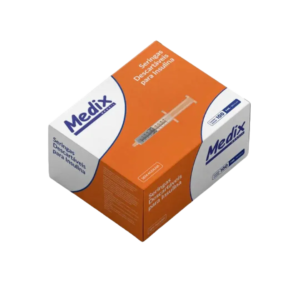Medix Rba Seringa Insulina Sem Agulha 1ml Luer Slip 100 unidades Medix - SupriClinic